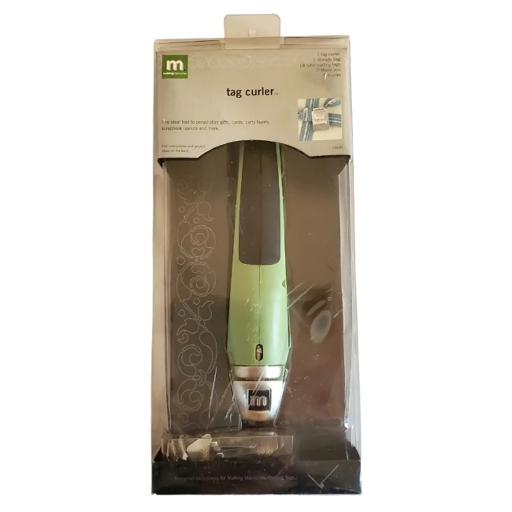 Making Memories Tag Curler Tool NIP